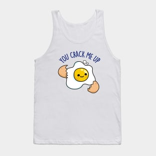 You Crack Me Up Cute Egg Pun. Tank Top